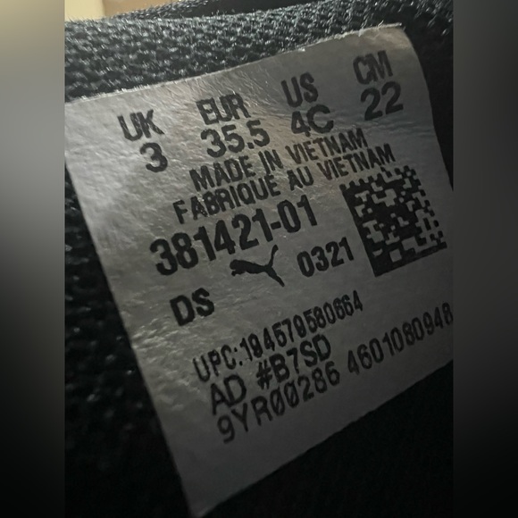 GIRLS PUMA SOFTFOAM SHOES - Picture 3 of 5